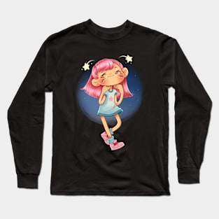 Cute galaxy Long Sleeve T-Shirt